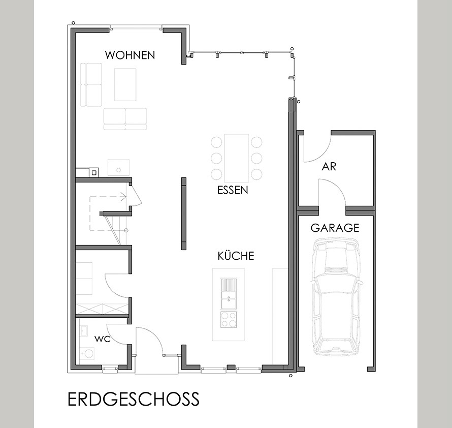 architektin dipl.-ing. stefanie käding: neubau einfamilienhaus | krefeld